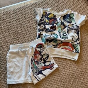 Marvel‎ Avengers Kids 3T TShirt Shorts Set